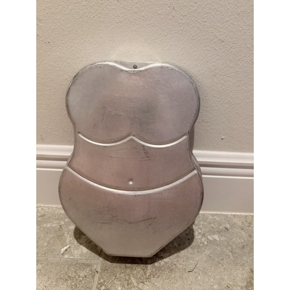 Fancy Foods T-Nee-Bikini Cake Pan Adult OS Silver Vintage Novelty Torso Shape